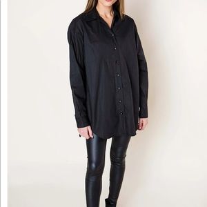 Black Button Down Long Sleeve